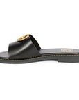 Vivi Blu Amber Flats Footwear Black
