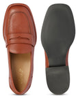 Saint G Carla Flat Loafers Cuoio
