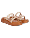 Vivi Blu - Ren Flats Footwear - Champagne