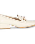 Saint G Jenah Flat Loafers Off White