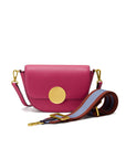 Oryany - Lottie Saddle Crossbody Small Handbags - Raspberry