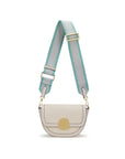 Oryany Lottie Suede Small Crossbody Vintage Cream