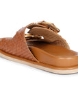 Saint G Venice Flat Sandals Footwear Cuoio