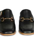 Saint G Julia Heel Loafers Black