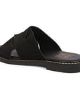 Vivi Blu Blossom Flats Footwear Black