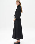 Black Dress With Belt Detail Fınal Item - Porterist 3