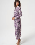 Mizalle Ellips Patterned Shirt Dress Apparel Patterned