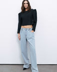 Boat Neck Blouse
