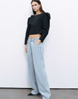Boat Neck Blouse