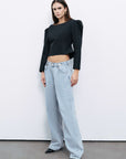 Boat Neck Blouse