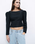 Boat Neck Blouse