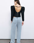 Boat Neck Blouse