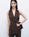 Coffee Accessory Detailed Blouse