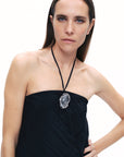 Black Halter Neck Maxi Dress