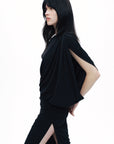 Black Halter Neck Maxi Dress