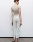 Ivory Twist Detailed Bodysuit