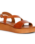 Vivi Blu Nasrin Wedges Footwear Cognac