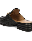 Future Brands Group Black Izaan Heeled Mule - Porterist 7