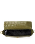 Oryany Lottie Croco Crossbody Small Handbags Leaf Olive