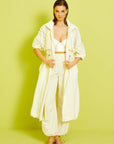 Ecru Trousers Drawstrings At The Waist And Trotters Myjp_ Fınal Item - Porterist 5