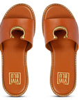 Vivi Blu Amber Flats Footwear Cognac