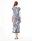 Mizalle Dress Indigo Apparel Indigo