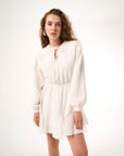 Mizalle Dress Ecru Apparel Ecru Us Eu