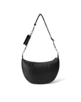 Oryany Banana Leather M Crossbody Handbags Black