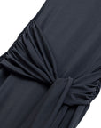 Anthracite Backless Maxi Dress