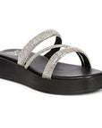 Vivi Blu Ren Flats Footwear Black Silver