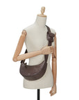 Oryany Rookie Croco Crossbody Medium Handbags Deep Brown