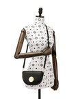 Oryany Lottie Saddle Crossbody Small Handbags Black