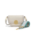 Oryany Lottie Suede Small Crossbody Vintage Cream