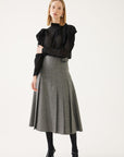 Gray Skirt With Belt Detail Fınal Item - Porterist 2