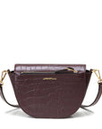 Oryany Lottie Croco Crossbody Small Handbags Brown