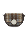 Oryany - Lottie Check Crossbody Small Handbags - Brown