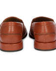 Saint G Carla Flat Loafers Cuoio