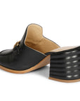 Saint G Julia Heel Loafers Black