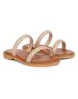 Vivi Blu - Zaeneb Flats Footwear - Champagne