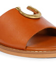 Vivi Blu Amber Flats Footwear Cognac
