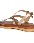 Vivi Blu Kamla Flats Footwear Champagne