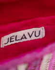 Jelavu Brooke Small Clutch Handbags Cream Pink