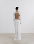 The Chemise White Maxi Dress Fınal Item - Porterist 1