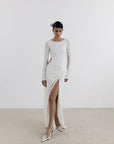 The Chemise White Maxi Dress Fınal Item - Porterist 4