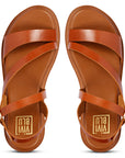 Vivi Blu Kamla Flats Footwear Cognac