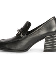 Saint G Isha Heeled Loafers Black