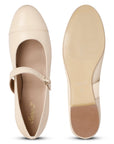 Saint G Garlen Flat Ballerinas Footwear Macadamia