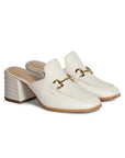 Saint G - Julia Heel Loafers Footwear - Off White
