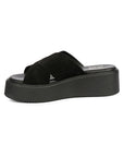 Vivi Blu - Yasmin Wedges Footwear - Black
