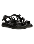Vivi Blu - Kamla Flats Footwear - Black
